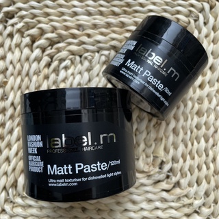 Sáp vuốt tóc nam, tạo kiểu tách nếp và giữ dáng tóc đẹp lâu Label.m Matt Paste 120ml