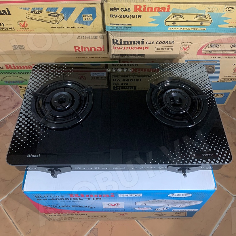 Bếp gas RINNAI 7 tấc RV-715Slim - Chén đồng có đầu hâm tiết kiệm gas