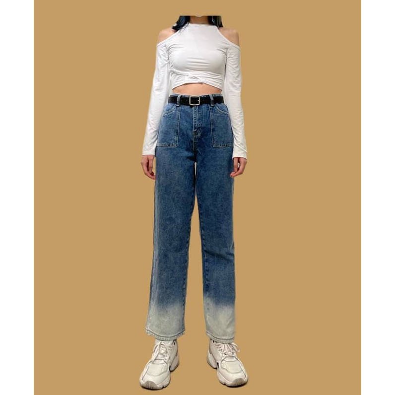Quần Jeans ống đứng Janetclothingjeans