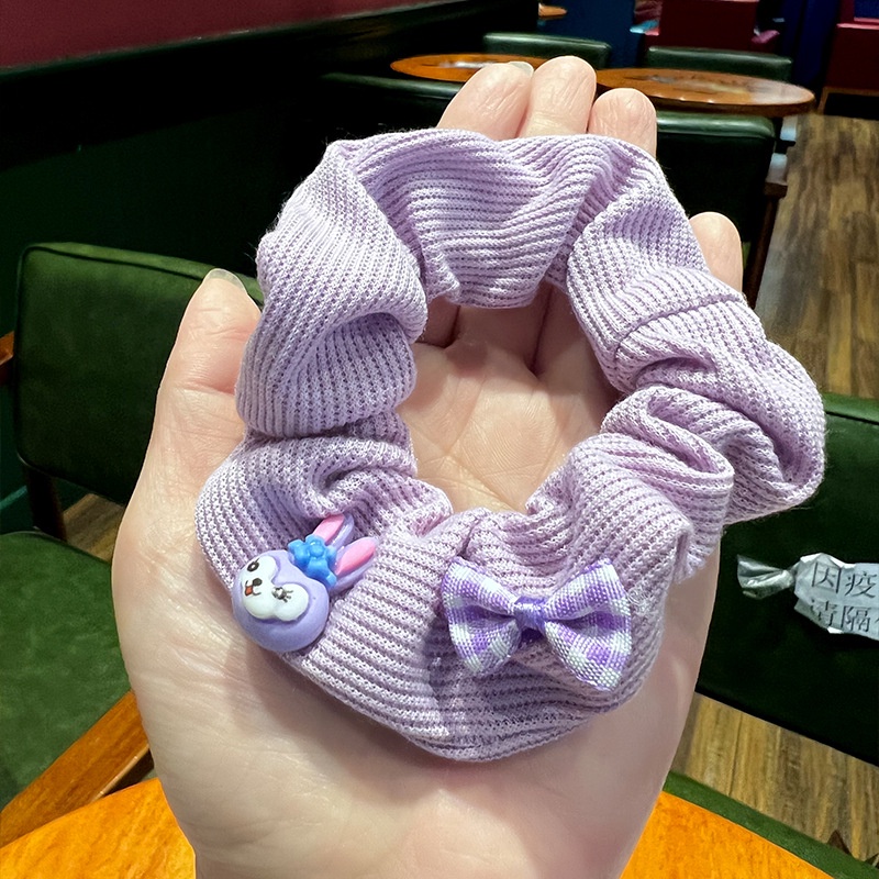 Dây Cột Tóc Hình Búp Bê Ngôi Sao / Thỏ Dễ Thương Xinh Xắn Dành Cho Nữ