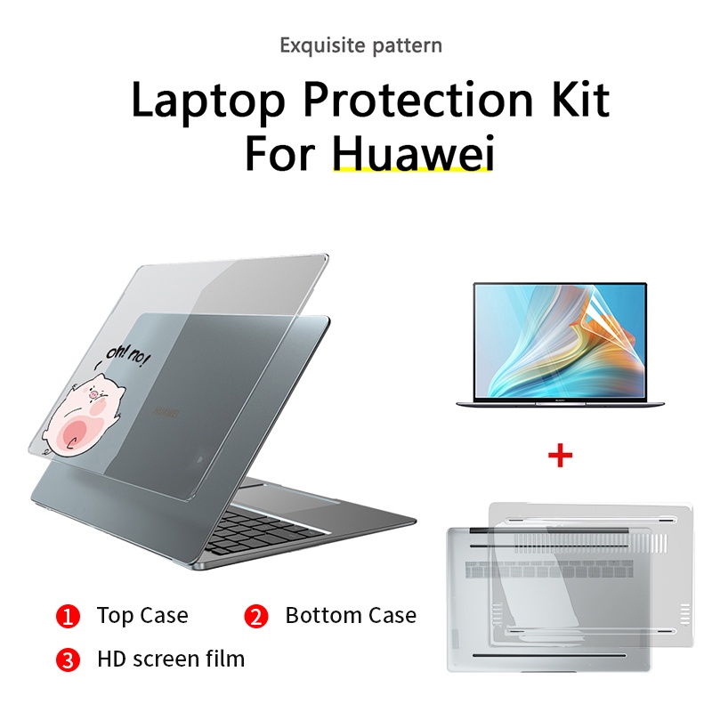 Ốp Cứng Bảo Vệ Laptop Cho Huawei Matebook D14 D15 2021Mate book 13s 14s Magicbook pro 16.1