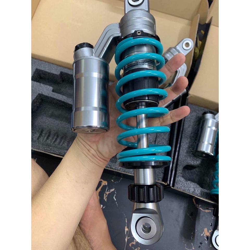 Phuộc sau Nitron bình dầu gắn Wave - Sirius - Dream - Future - Cub