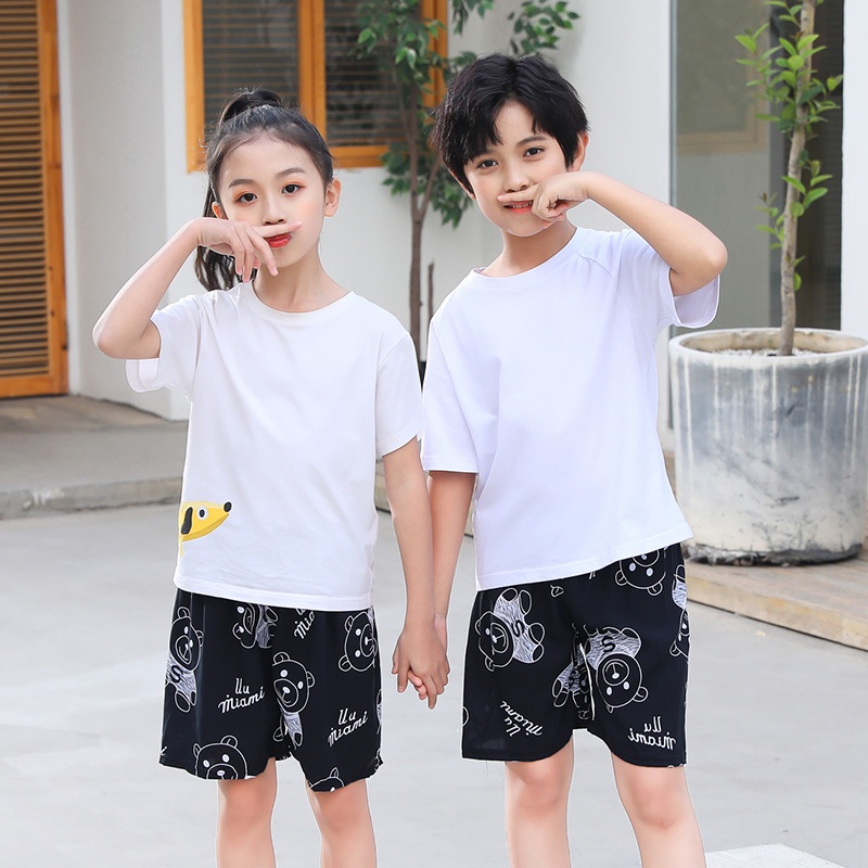 Quần Short Cotton Lụa Mỏng Dáng Rộng 80-170cm Thời Trang Đi Biển Cho Bé