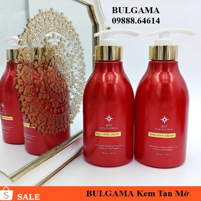 Chính hãng KEM TAN MỠ BULGAMA CREAM HÀN QUỐC