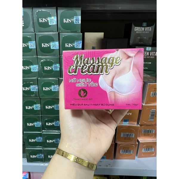 Kem Massage Nở Ngực Siêu Tốc Thảo Mộc 37 Nở Ngực Siêu Tốc