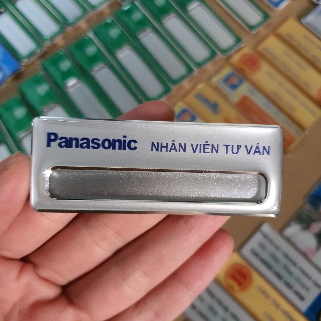 Bảng tên thay tên ô dài - 70x25mm