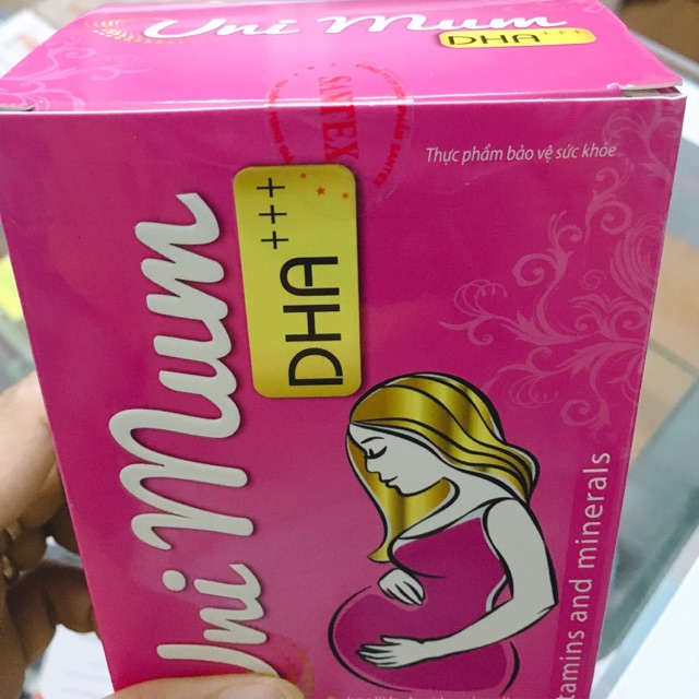 Uni Mum-bổ sung DHA,Sắt,Vitamin...cho bà bầu