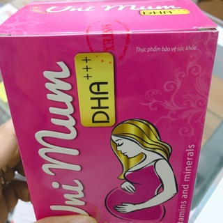 Uni Mum-bổ sung DHA,Sắt,Vitamin...cho bà bầu