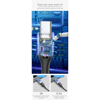 Cáp sạc Baseus cổng Tye-c hỗ trợ sạc nhanh
