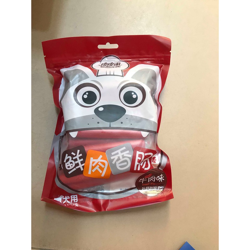 Xúc xích cho chó mèo - 1 gói 30 chiếc 450 gr