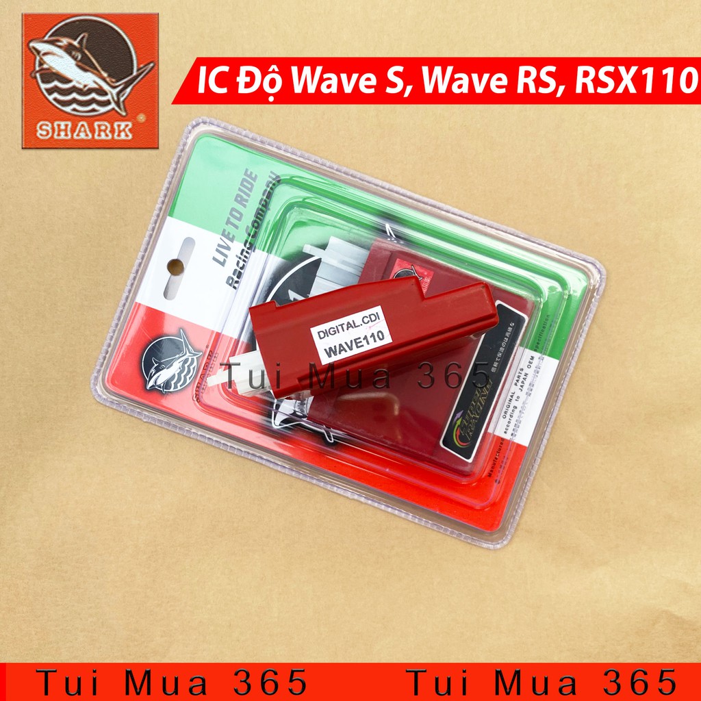 [ECU] IC Shark Mở Tua Honda Wave S110, RS110, RSX110