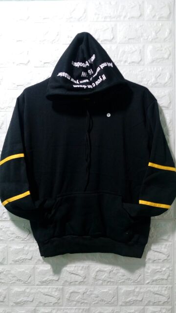 Áo hoodie sọc đen free size (kèm ảnh thật) | BigBuy360 - bigbuy360.vn