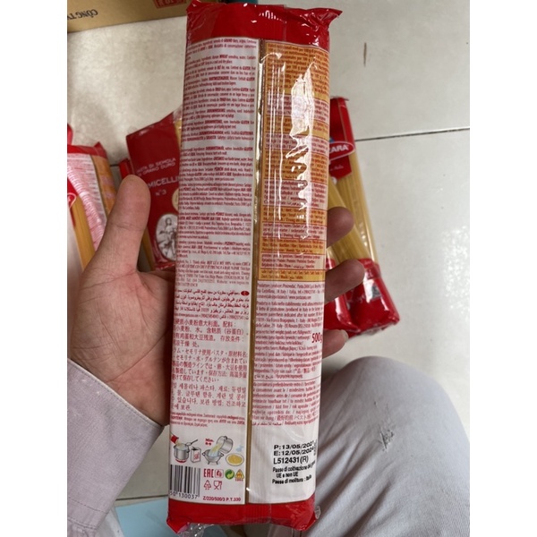 Mì Ống Ý ( Spaghetti ) / PastaZARA ( 3 ) / Gói 500GR / Thơm Ngon Hấp Dẫn - Chuẩn Vị Nhà Hàng
