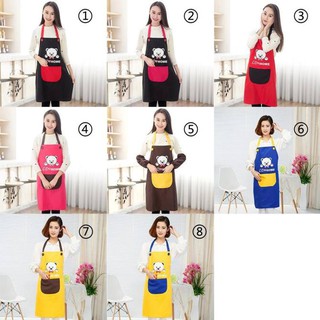Tạp dề gấu cute chống thấm
