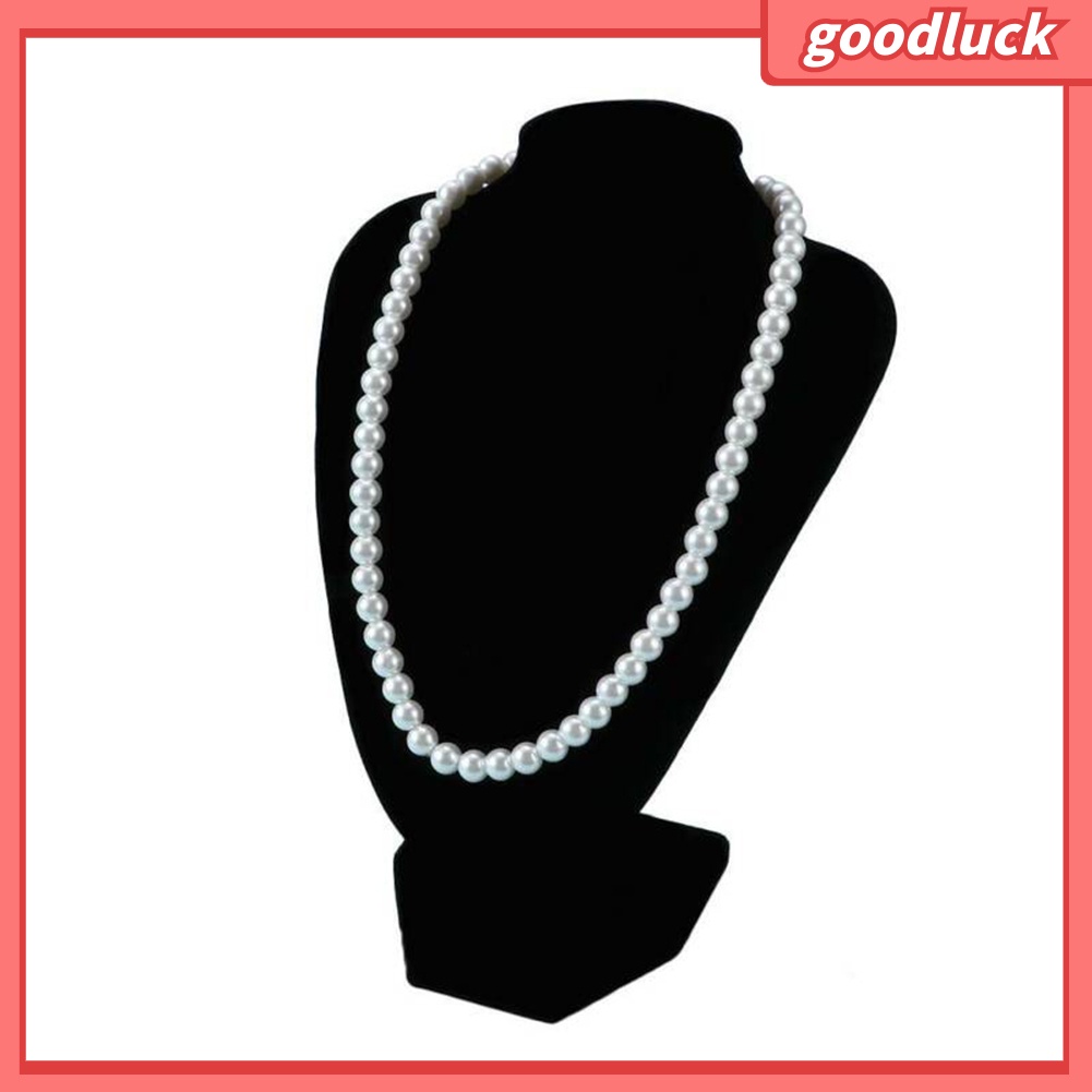 Vòng Cổ Dáng Dài Đính Ngọc Trai Thanh Lịch Cho Nữ