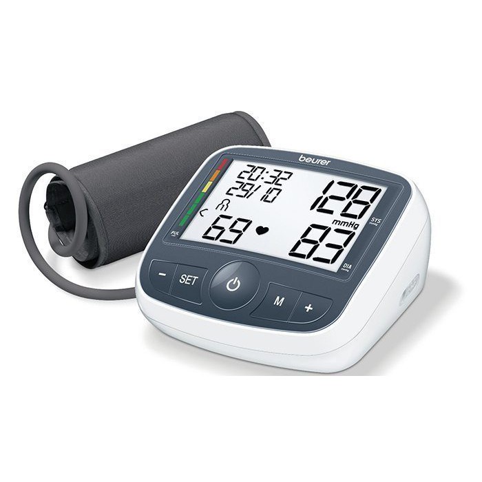 Máy đo huyết áp bắp tay Beurer BM40- Hàng chính hãng (giá đã bao gồm adapter)