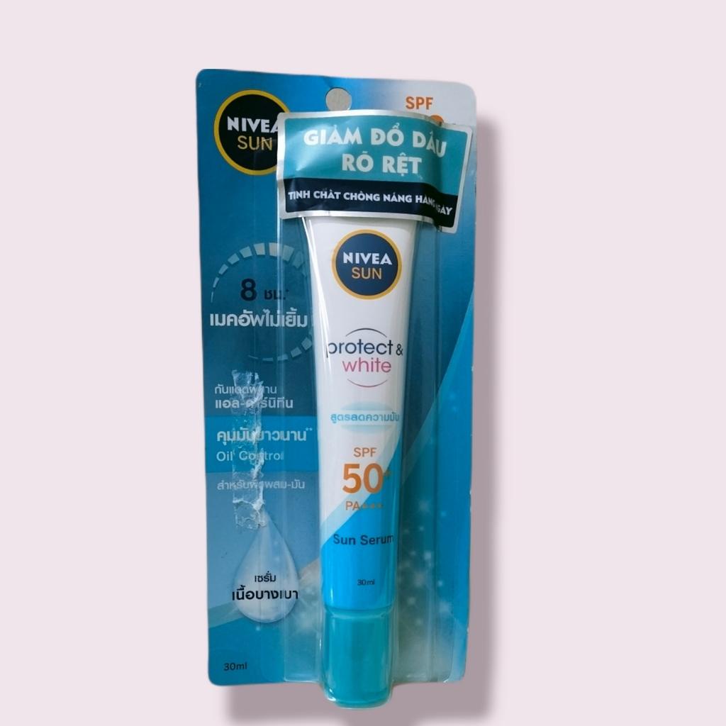 Tinh chất chống nắng Nivea dưỡng trắng &amp; kiểm soát dầu SFP50+ PA+++ (30ml)