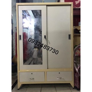 Tủ sắt sơn tĩnh điện cửa lùa ngang 1m2 , freehsip hcm