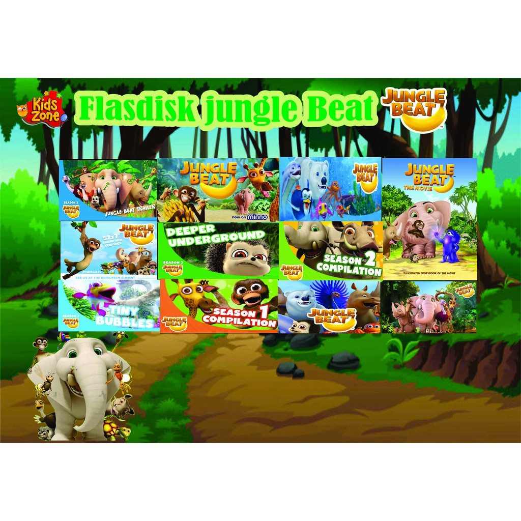 Áo Thun In Hình Nhân Vật Trong Phim Bonus 250 More Jungle Beat