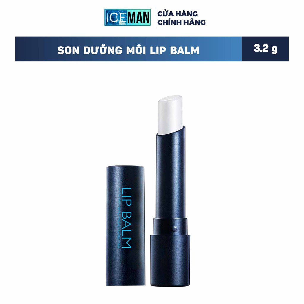 Son Dưỡng Môi Nam BLUEMAN Tăng Độ Ẩm Mịn Da 3.2g | BigBuy360 - bigbuy360.vn