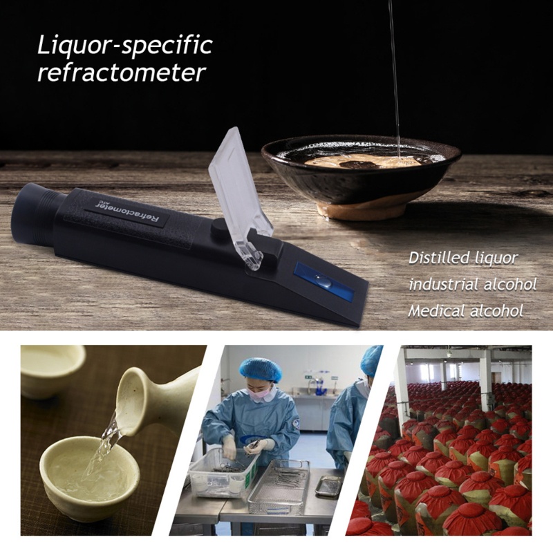 Máy Đo Nồng Độ Cồn 0-32% Và Phụ Kiện