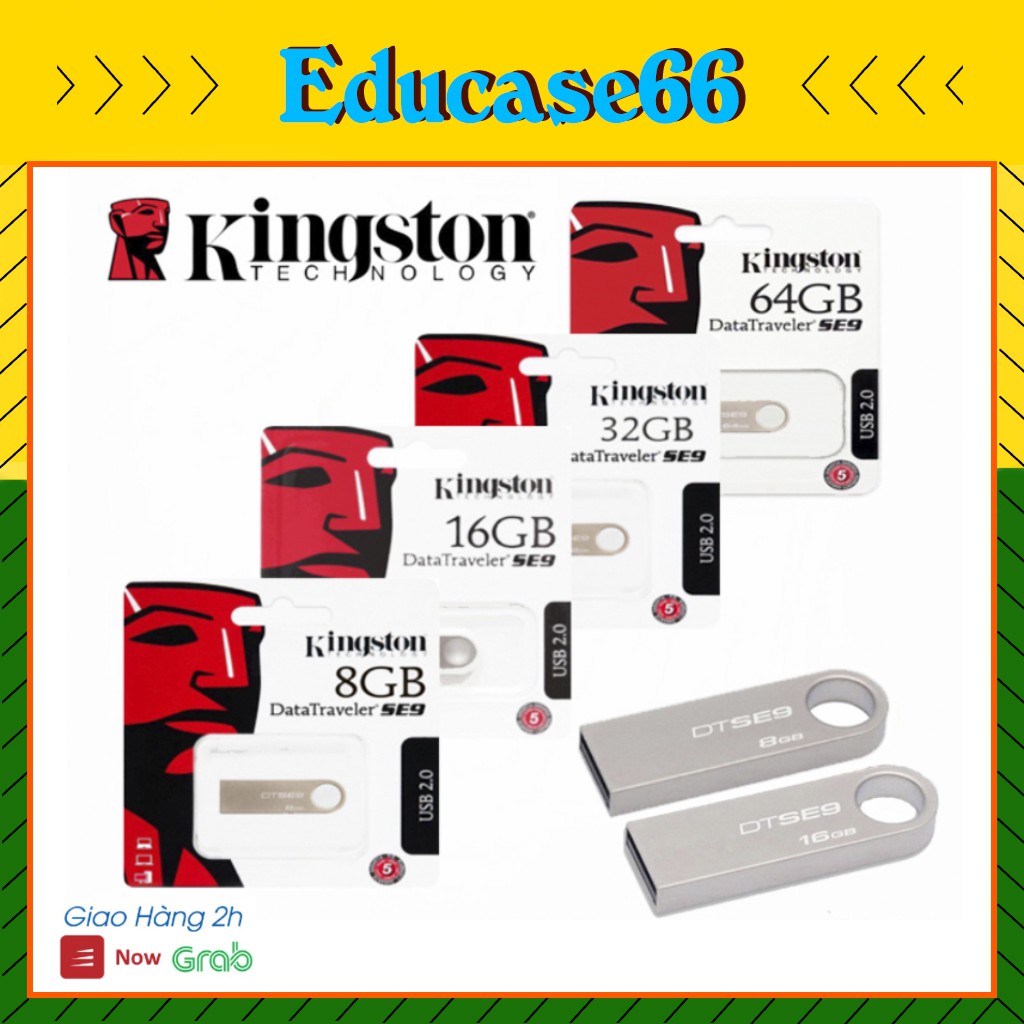 USB Kingston chống nước nhỏ gọn. HÀNG CHÍNH HÃNG USB 16GB/32GB/64GB .Usb kinhson giá rẻ educase66