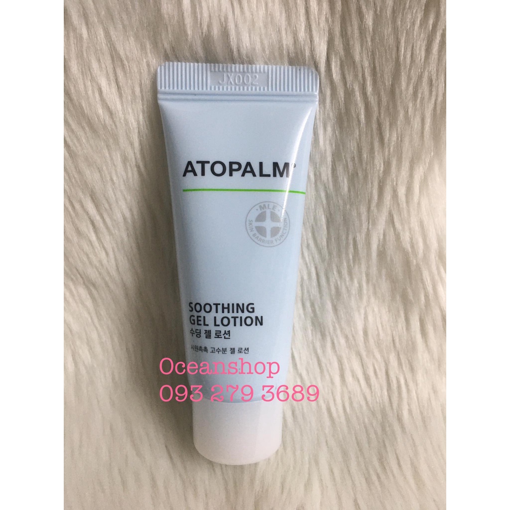 (Date 30/09/23, Mini 20ml) Kem Dưỡng Dạng Gel Cho Bé ATOPALM Soothing Gel Lotion