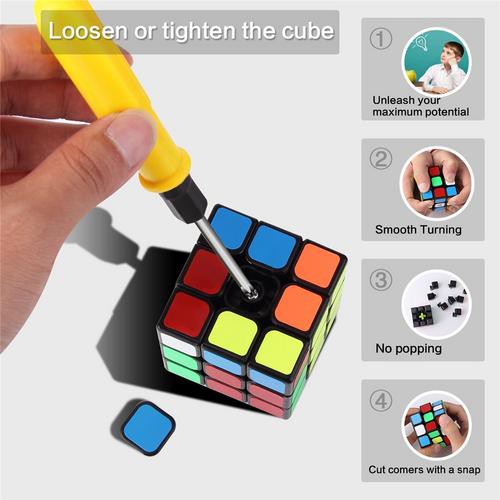 Đồ chơi trí tuệ hình khối Rubik 3x3 5.65cm