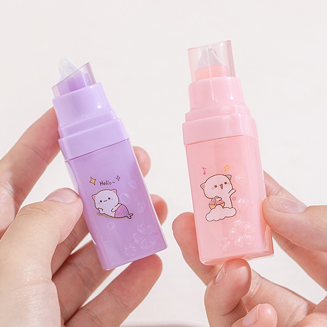 Băng Keo Hai Mặt Hình Thỏi Son Dễ Thương 5M * 4MM