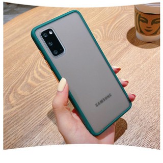 Ốp lưng nhám viền mầu cho Samsung  Series S20 , S20 Plus , S20 Uktra chính hãng Likgus chống sốc ,chống vân tay