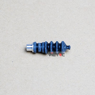 Ruột gà cao su đầu kim loại để chế tàu/cano điều khiển từ xa
