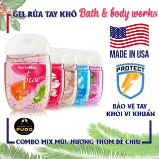 💯[𝐇𝐎𝐓]Gel rửa tay khô bath and body works đủ mùi, chính hãng [bill Mỹ]