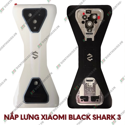 Nắp lưng xiaomi black shark 3 trắng , đen