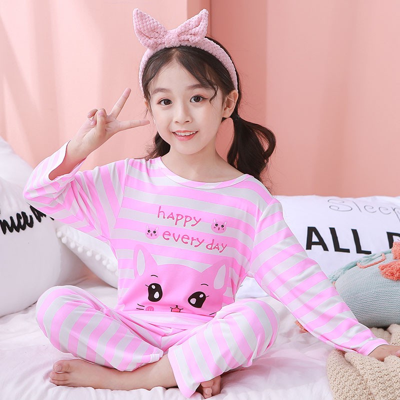 Bộ đồ ngủ pajama mặc ở nhà vải cotton dành cho nữ