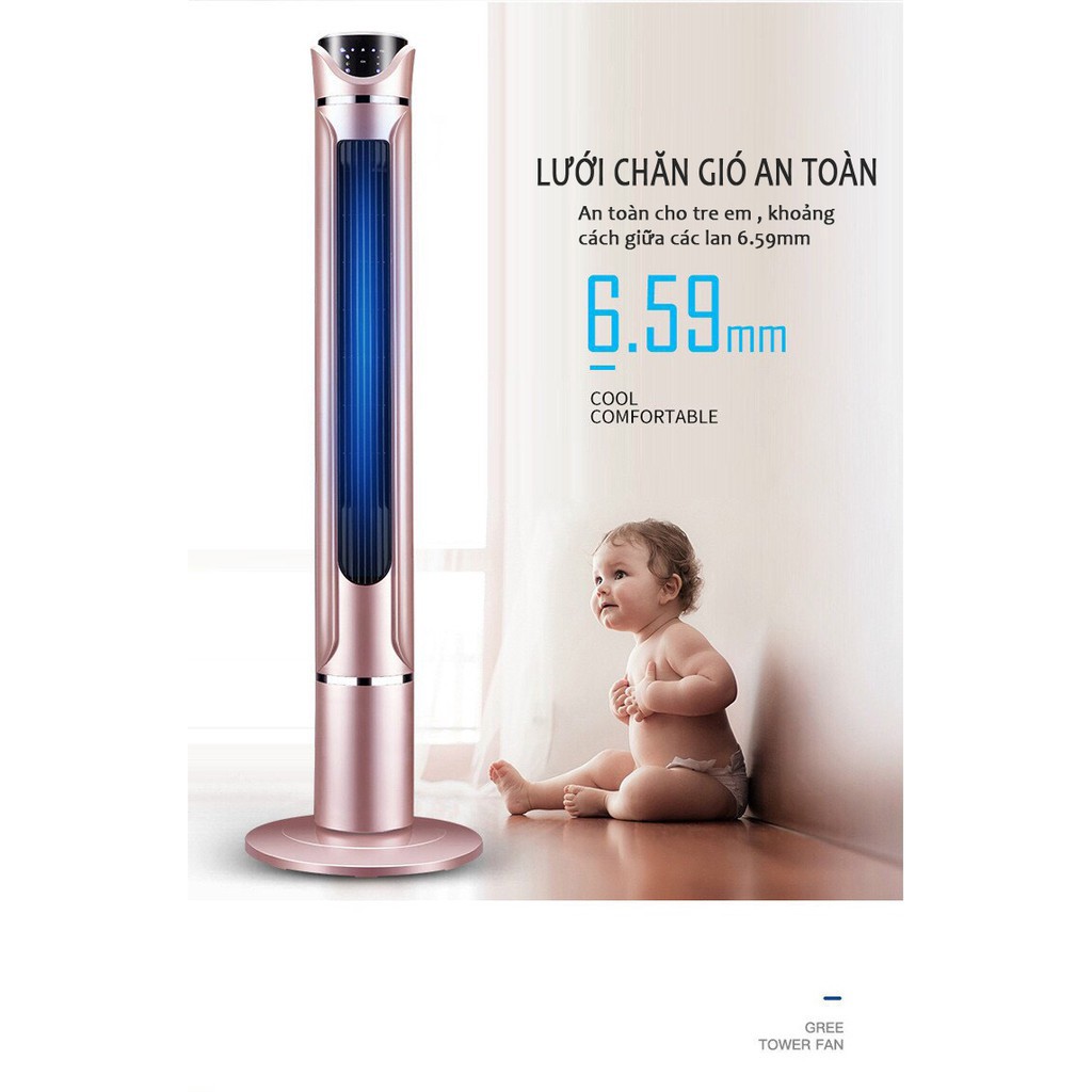 QUẠT THÁP KHÔNG CÁNH- Quạt Tháp CAMEL 113CM - Bảo hành 12 tháng | BigBuy360 - bigbuy360.vn