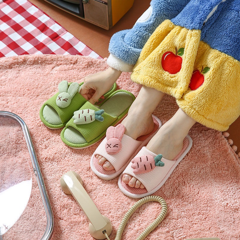 Dép đi trong nhà chống trượt thiết kế mới phong cách dễ thương thời trang mùa hè dành cho cả gia đình