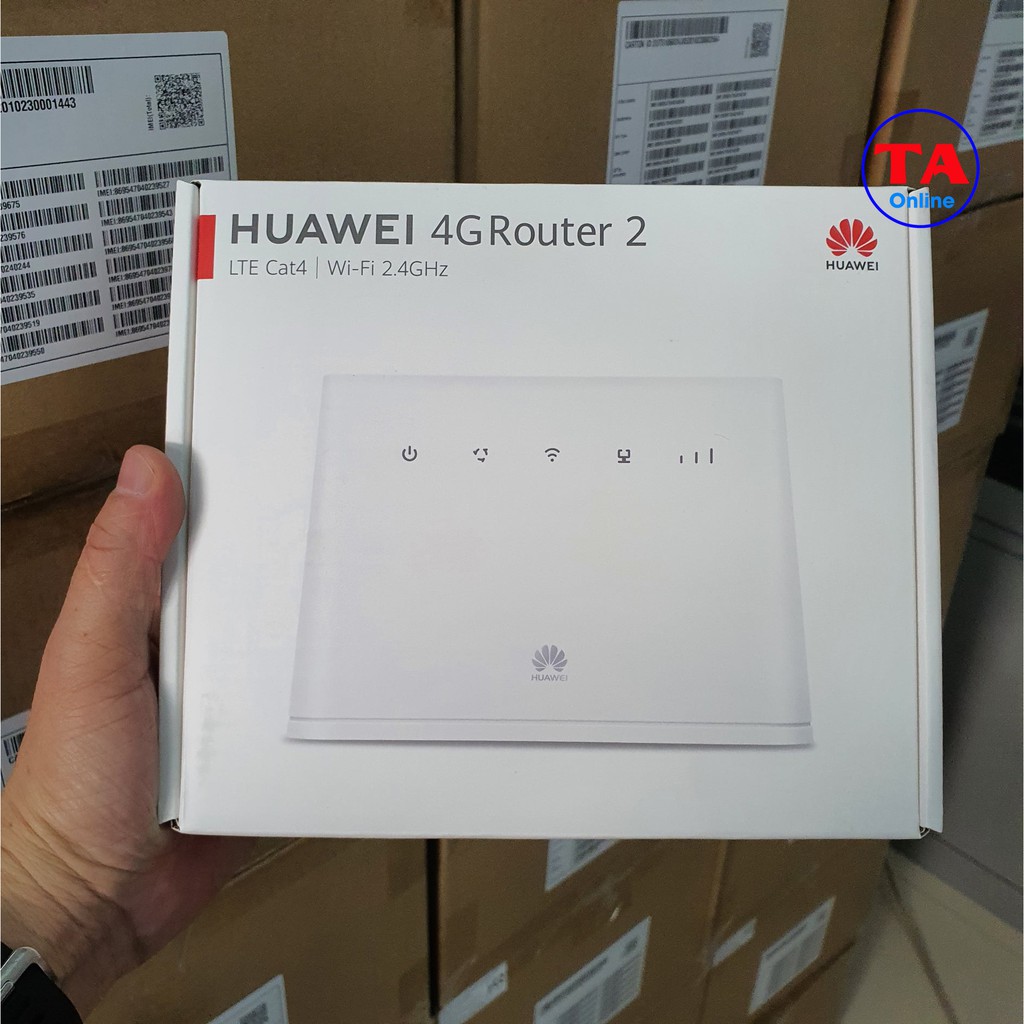 Bộ phát Wifi 3G/4G LTE Huawei B311-221 - B311 tốc độ 4G 150Mbps - Hỗ Trợ 32 User - 1 WAN/LAN và 1 RJ11
