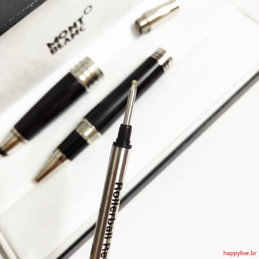 Bút Bi Mực Đen Bạc Montblanc Kennedy Jff Phong Cách Mới 2022