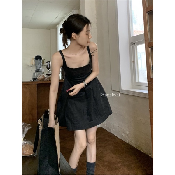 Mir.byhi: Đầm hai dây cột nơ sau
