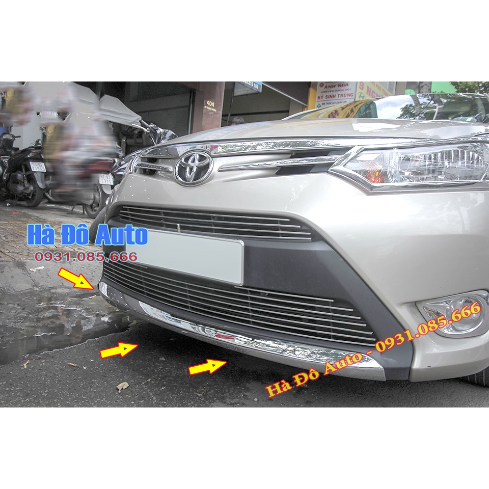 Thanh Ốp Môi Chề Toyota Vios 2014 2015 2016 2017 2018 - Ốp Cả Trước Vios 2014 2015 2016 2017 2018
