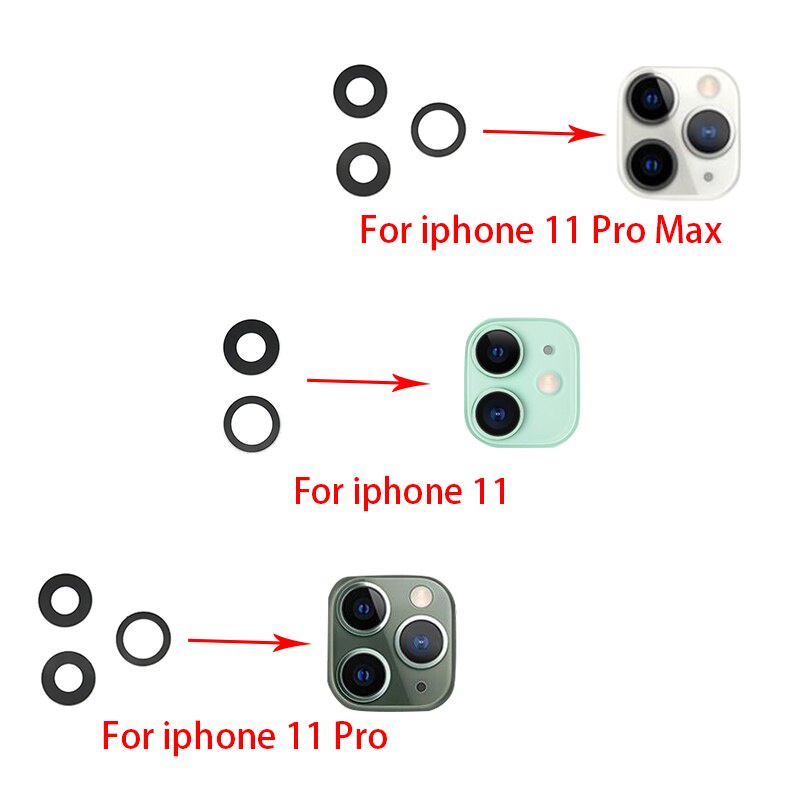 Ống Kính Camera Sau Thay Thế Chuyên Dụng Cho Iphone 11 12 Pro Max