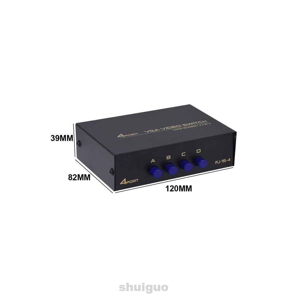 Bộ chia 4 cổng HDMI VGA KVM cho máy tính