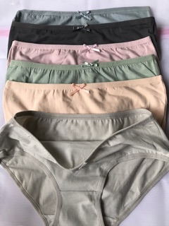 Quần Lót Nữ Cotton Basic Cạp Nơ