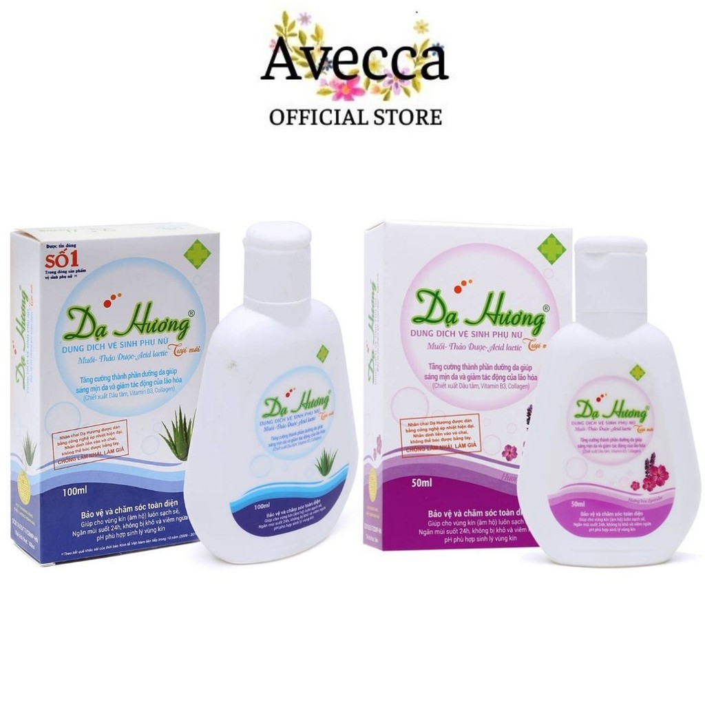 Dung Dịch Vệ Sinh Phụ Khoa Dạ Hương 100ml