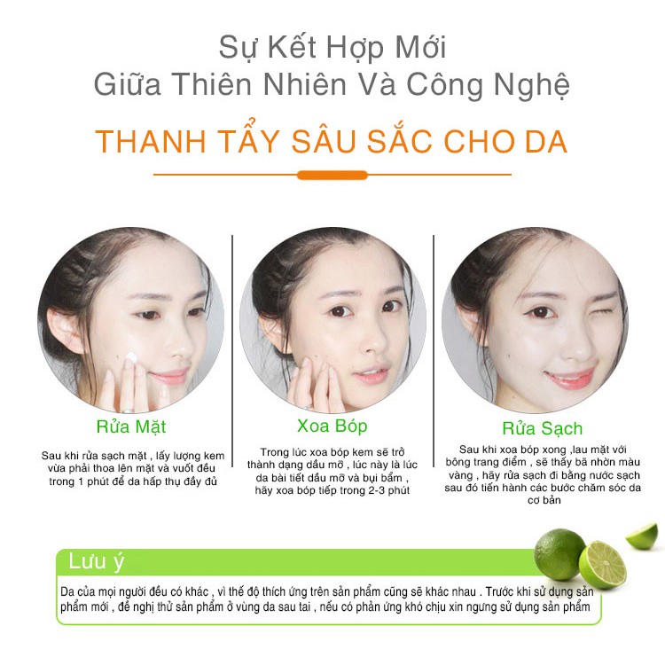 [Hàng Có Sẵn] YiYan Kem Tẩy Tế Bào Chết Cấp ẩm Dưỡng Trắng Da Chiết Xuất Than Tre Purifying Mask Skin Care
