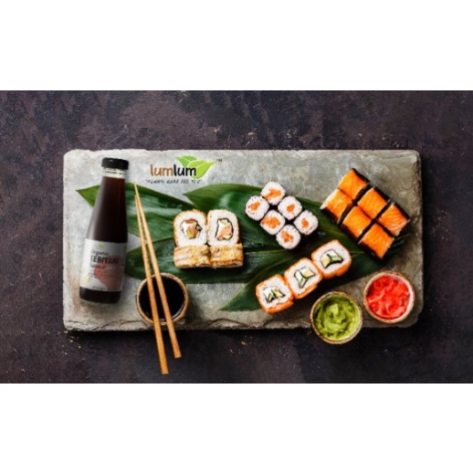 Sốt Teriyaki Hữu Cơ 200ml Lumlum - cho bé 12m+