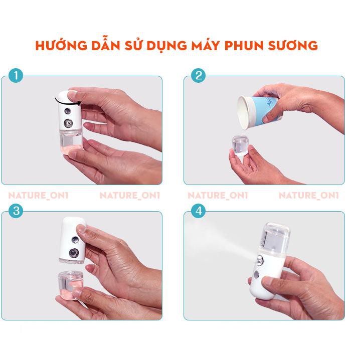 Máy xông mặt ⚡️𝐅𝐑𝐄𝐄 𝐒𝐇𝐈𝐏⚡️ máy xịt khoáng - xịt khoáng Nano mini cầm tay Kiểu dáng gọn nhẹ, tinh tế và hiện đại | BigBuy360 - bigbuy360.vn