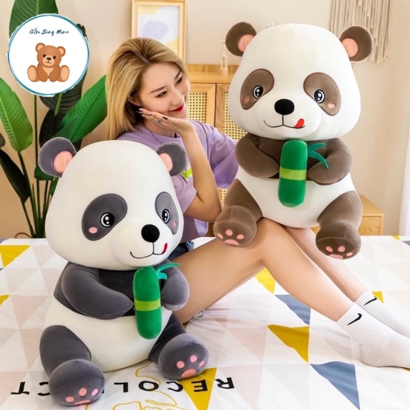 Gấu Bông Gấu Trúc Panda Ngồi Dễ Thương - Gấu Bông Mina