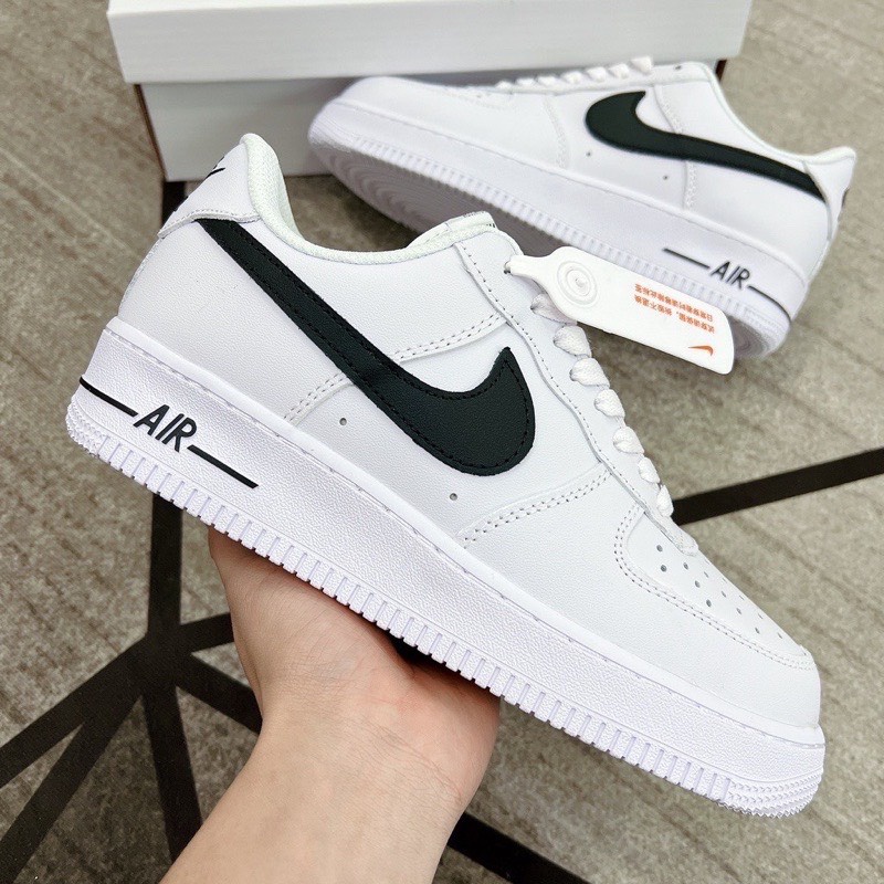 giày AF1 móc đen, Air Force 1 bản đẹp chuẩn SC