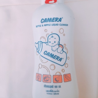 Nước rửa bình sữa và núm vú CAMERA 900ml (hàng Thái)